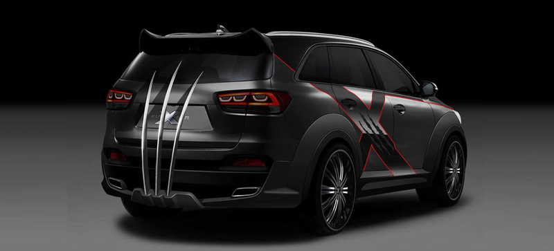 Illustration for article titled Kia's Using Precious Adamantium Reserves For This X-Men Themed Sorento